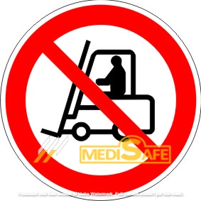 Medisafe verboden voor heftrucks