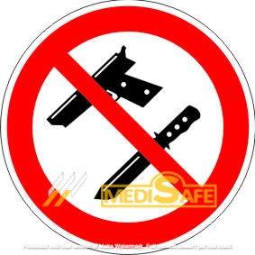 Medisafe verboden wapens te dragen